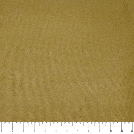 Feldman Solid Yarn-Dyed Cotton Flannel Fabric